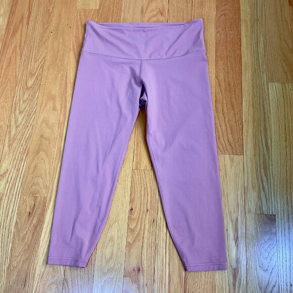 Athleta Leggings Elevation Ultra High Rise 7/8 Tights Salmon Pink Plus 2021 (1X) - Picture 1 of 8